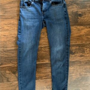 7 For All Mankind Men's Skinny Jeans in Dark Blue